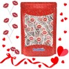 Fruidles Valentine's Red Lips Tattoo Lollipop Sucker, 2 Pounds, White