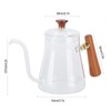 Coffee Kettle Pour Over High Borosilicate Glass Heat Resistant Round