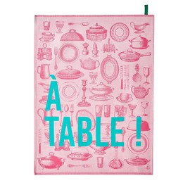 LE JACQUARD FRANCAIS - Tea Towel - A Table Fleurs
