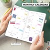 Clever Fox Pocket Planner Weekly – Undated Monthly Goal Planner