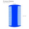 Yumflan Hair Comb, 5 Pcs Double-Sided Fine-Tooth Combs, Dandruff Removal