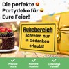 DankeDir! Resting Area Sign Plastic 30 x 20 cm -