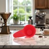 Red Plastic Coffee Scoop Measuring Scoop Suitable for Ground Beans