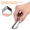 Ciieeo 2 Sets Fish Bone Tweezers Multi Purpose Cooking Tongs