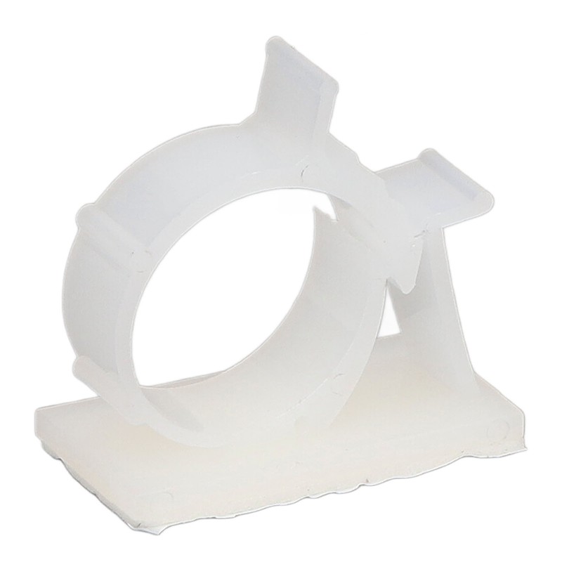 100Pcs Cable Management Clip Adjustable Adhesive PA66 Nylon Cord Organizer