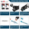 JRready ST6387 M81824/1 Series MiniSeal Crimp Splices 100Pcs Bare Butt