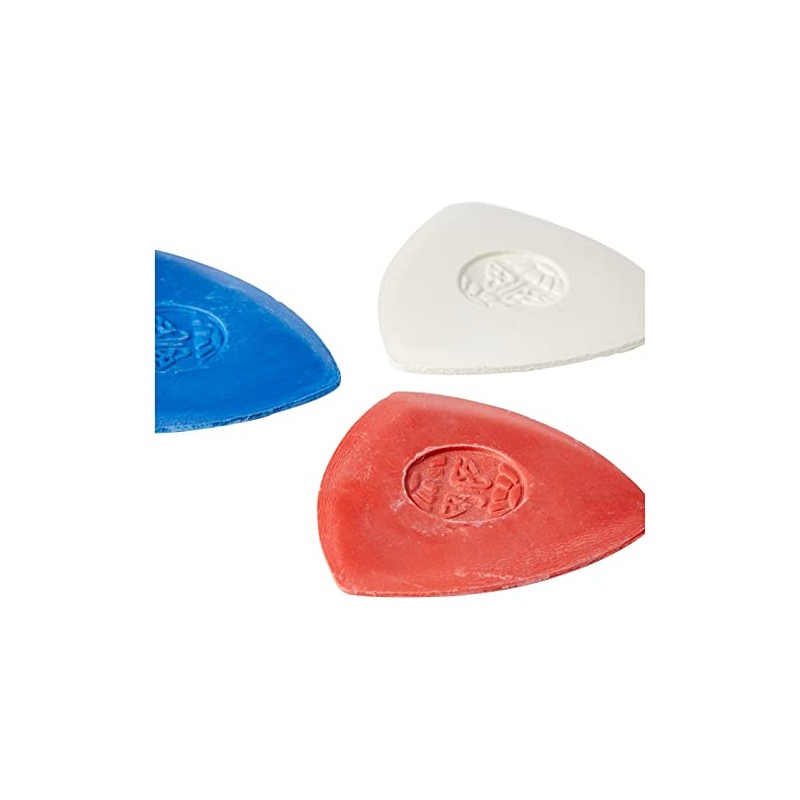 Creativ 100263 Tailor's Chalk Triangle - Set of 3 Red,