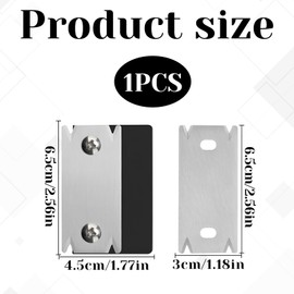 Edge Banding Trimmer Tool,Portable Manual Edge Banding Cutter with Blade,Anti-Slip Hand Planer,Woodworking Edge Trimmer for Wood PVC ABS Veneer Edge Bander Deburring Tool(Black)