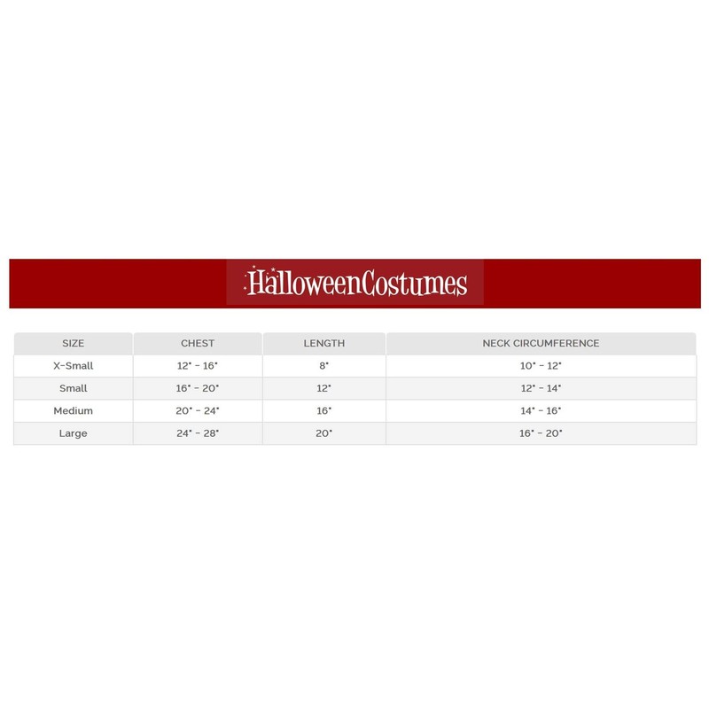 Uncle Sam Pet Costume Small