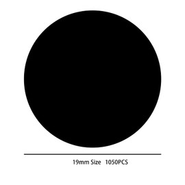 3/4 inch Color Coding Sticker Labels, Removable Sticky Round Circle Dot Sticker Labels for Small Business, Classroom, Office, Home Labeling Marking, 1050 PCS Per Pack (Green)