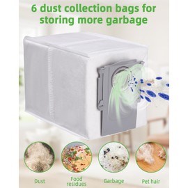 Accessory Set for Roborock Q Revo S/Q Revo MaxV/Q Revo Pro, Replacement Part Set for Roborock Q Revo S/Q Revo MaxV/Q Revo Pro, 1 Main Brush, 6 Dust Bags, 6 Cloths, 6 Side Brushes, 4 Filters, 1 Small