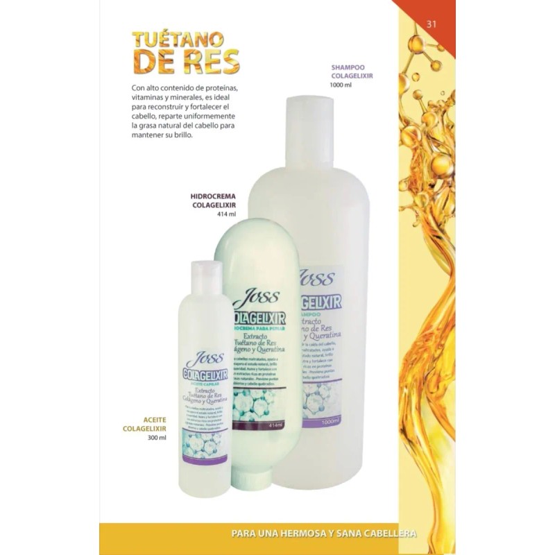 Shampoo Colagelixir Joss Fervier® 1lt.