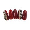 Naility! Stepless Gel 199 Pd Scarlet 0.2 oz (7 g)