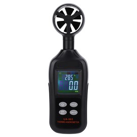 UA965 High Accuracy Mini Digital Anemometer Hand‑Held Wind Speed Meter Measuring Tools