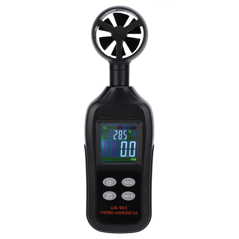 UA965 High Accuracy Mini Digital Anemometer Hand‑Held Wind Speed Meter