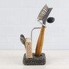 Sea Stones Splash Sponge and Brush Holder - Heavy Granite