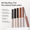 KYDA 2 Pcs Tinted Eyebrow Cream, Ultra-Fine Brush Tinted Brow