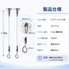 lifactlab. Wire Hook Ceiling Hanging Hook Fall Prevention Wire Picture