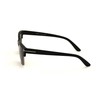 Translucent Soft Matte Classic Vintage Half Rim Retro Square Sunglasses