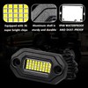 12 Pods Pure White Rock Lights for Trucks 6500K Super