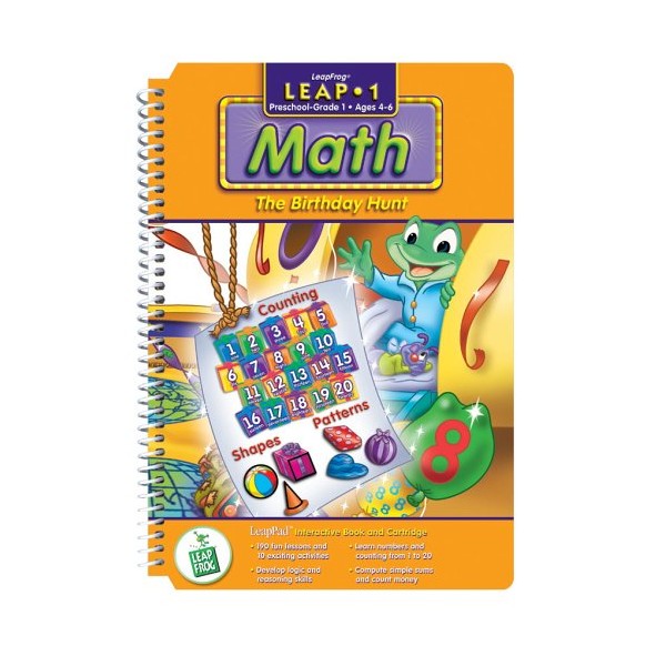 LeapPad: Leap 1 Math - Birthday Hunt Interactive Book and Cartridge