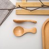 Wooden Teaspoon Mini Spoon Dessert Ice Cream Breakfast Coffee Tea