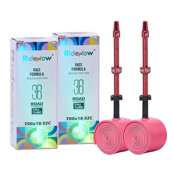 2 Pack Ridenow TPU Inner Tube 700C x 18-32C Lightweight