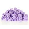 NEW 5 X PURPLE Teddy Bear - Cute And Cuddly