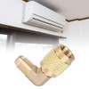 GLOGLOW Air Conditioning Adapter, R410 Male Thread 1/4 to Female