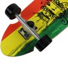 Krown Kick Tail Rasta Longboard