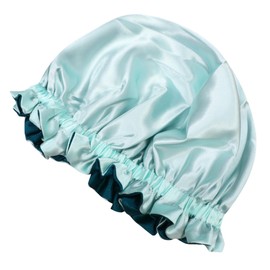 Outanaya Material Boys and Girls Sleep Cap Satin Elastic Rim Bathing Hat for Boys and Girls Nighttime Hair Protection Comfortable Design