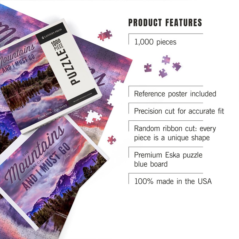 Buena Vista, Colorado, John Muir, The Mountains are Calling, Sunset