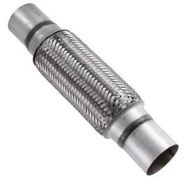MOCNT Flexible Exhaust Pipe 51 mm x 200 mm / 300 mm Exhaust Flex Pipe Car Flexible Exhaust Pipe Stainless Steel Flexible Braided Repair Pipe Exhaust Pipe Corrugated Pipe Trouser Pipe