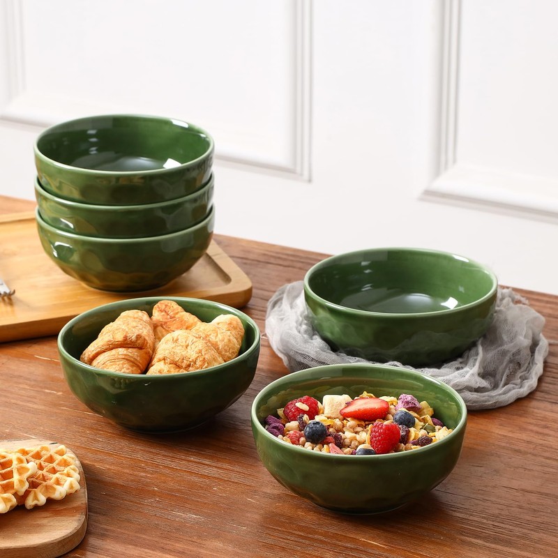 vicrays Ceramic Salad Bowls Set for Kitchen, Serving - 26