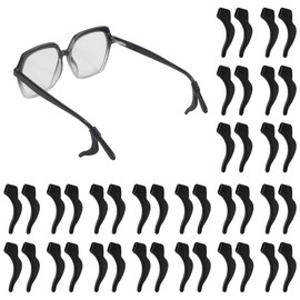 COYUN 20 Paar Brillenhalter Ohr, Universal Silikon Ohrbügel Anti-Rutsch, Brillenbügel, Brillen Rutsch Stopper, Brille Rutschstopp, Antirutsch Brillenbügel, Brillenhalter Sport, für Brillen, Lesebrille