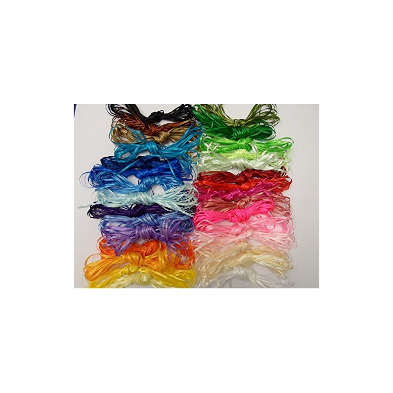 1 roll x 3mm Satin Ribbon Cream Minimum 10 Meters