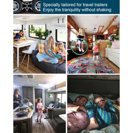 X Chocks XL [Extended Allow Drill Adjust], A Pair 4'' to 17'' Wheel Stabilizer for Travel Trailers, RV Tire Stabilizers Locked Chocks for Campers Travel Trailers Trucks, Wheel Scissor with Wrench