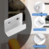 sourcing map 10 Pcs Stainless Steel Tile Hanger, Tile Display