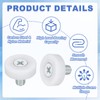sourcing map 19 mm Drawer Rollers Wheel Cabinet Positioning Sliding