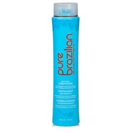 Pure Brazilian - Anti Frizz Daily Conditioner - With Keratin and Bamboo Extract For Smooth, Manageable Hair (13.5 Fl. Ounces)