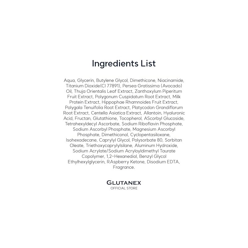 Glutanex™ Body Cream CREMA CORPORAL ACLARANTE/Antioxidación, Aclaramiento e Hidratación con