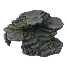 GetCoupon Resin Simulation Stone Reptile Cave Hideout Terrarium Habitat Decor, Hides Resin Terrarium Habitat Decor, Shelter Habitat Decor Accessories