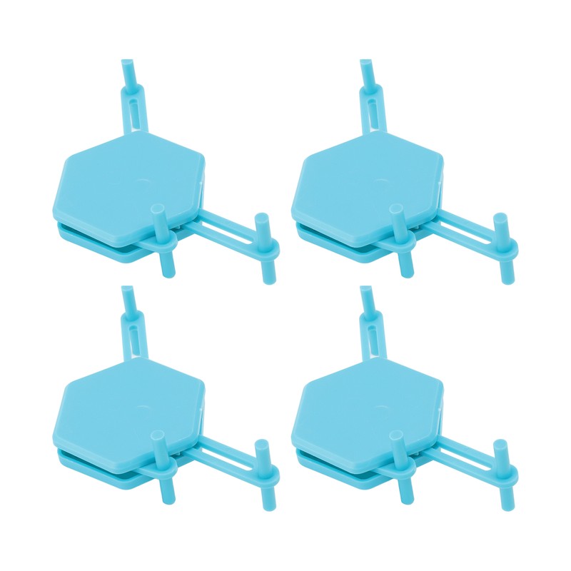 4Pcs Hexagonal Coaster Stylish Adjustable Multipurpose Hexagonal Coasters for Drinks