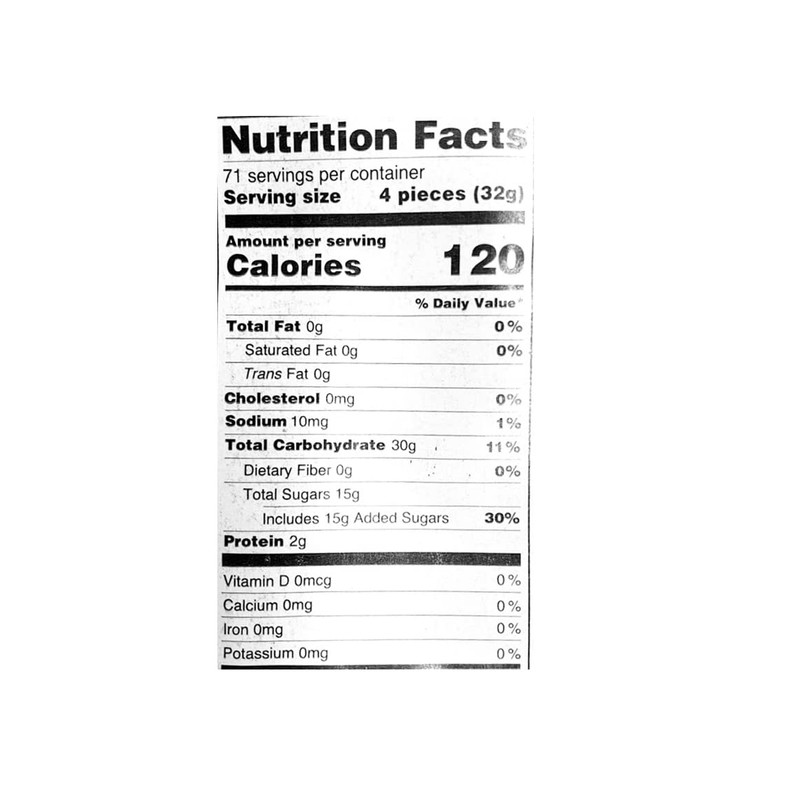 SweetGourmet Gummy Blue Raspberry Rings | Gummi Candy | 1