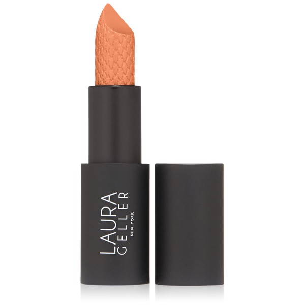 LAURA GELLER NEW YORK Iconic Baked Sculpting Lipstick with Moisturizing Creamy Formula - Lightweight, Long Lasting and Smudge Proof Lip Color, Tribeca Tan