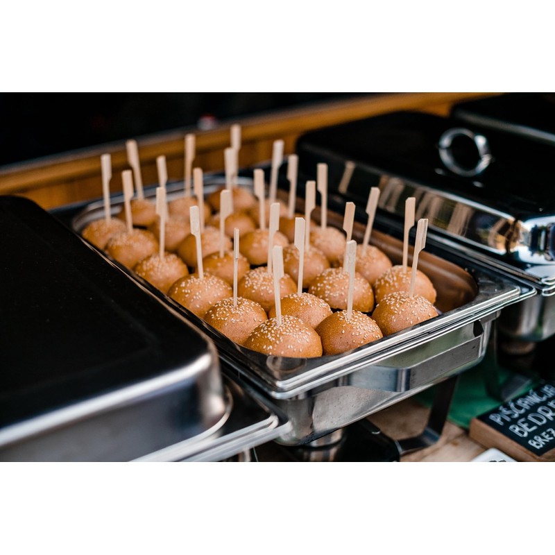 Gastro Line 1000007380 Wooden Skewers, Bamboo