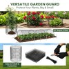 DAYUMKOU 10 Pack Metal Wire Mesh Plant Protector from Animals(12"×12")