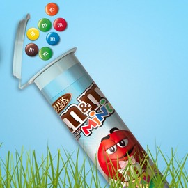 M&M'S Minis Easter Milk Chocolate Candy Dispenser Tube, 1.77 oz