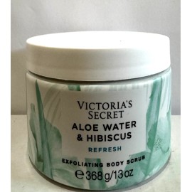 Victoria's Secret Exfoliating Body Scrub Aloe Water & Hibiscus 13 oz
