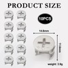 10PCS Durable Cam Lock Set for Drawers & Wardrobes –